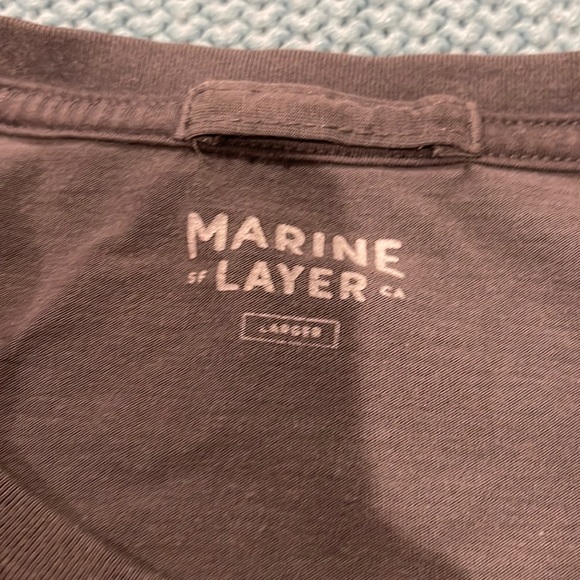Marine Layer signature slub supima cotton tee - Picture 6 of 8